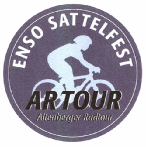 ENSO SATTELFEST ARTOUR Altenberger Radtour Logo (DPMA, 25.08.2006)