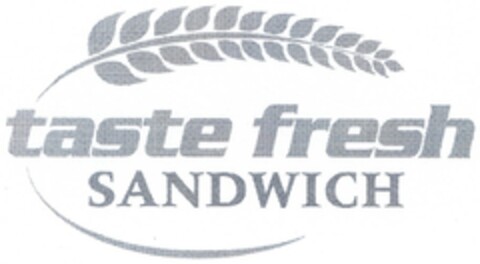 taste fresh SANDWICH Logo (DPMA, 10.10.2006)