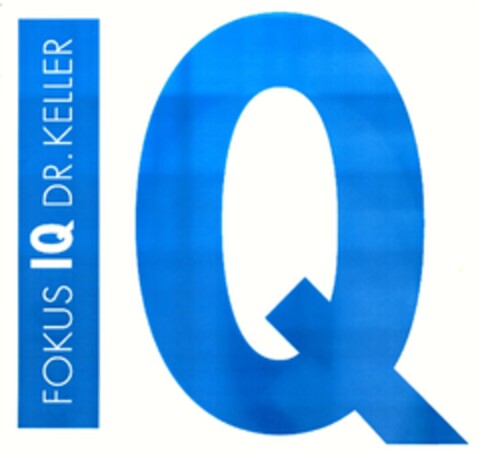 FOKUS IQ DR. KELLER IQ Logo (DPMA, 30.05.2007)