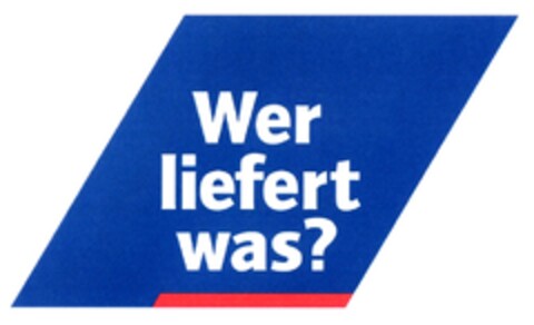 Wer liefert was? Logo (DPMA, 05.07.2007)