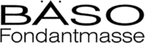 BÄSO Fondantmasse Logo (DPMA, 13.07.1995)