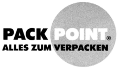 PACK POINT ALLES ZUM VERPACKEN Logo (DPMA, 11/13/1995)