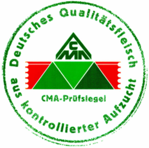 CMA Prüfsiegel Logo (DPMA, 16.04.1996)