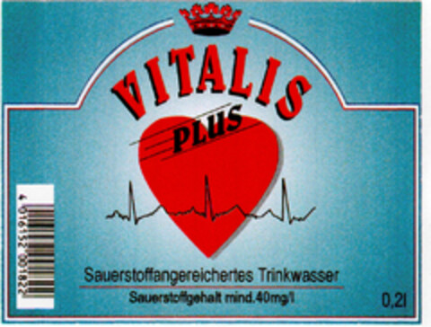 VITALIS PLUS Logo (DPMA, 27.12.1996)