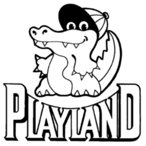 PLAYLAND Logo (DPMA, 02/25/1998)