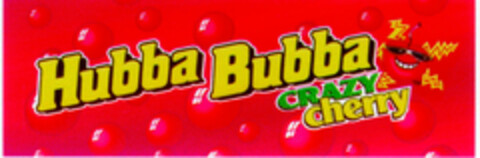 Hubba Bubba CRAZY cherry Logo (DPMA, 03/23/1998)