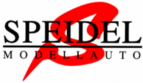 SPEIDEL MODELLAUTO Logo (DPMA, 02/16/1999)