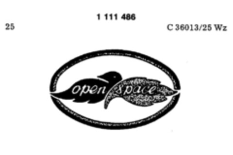 open space Logo (DPMA, 15.01.1987)