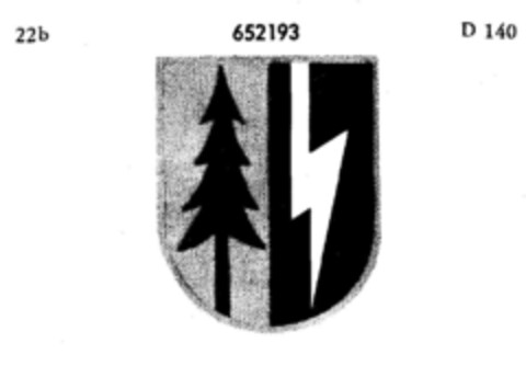 652193 Logo (DPMA, 11/05/1949)