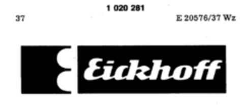 Eickhoff Logo (DPMA, 24.03.1979)