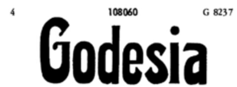 Godesia Logo (DPMA, 02/22/1908)