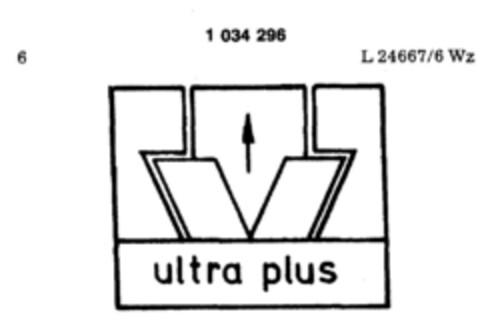 ultra plus Logo (DPMA, 01.12.1980)