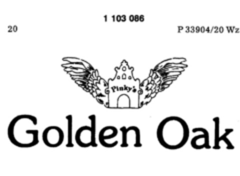 Pinky`s Golden Oak Logo (DPMA, 22.05.1986)