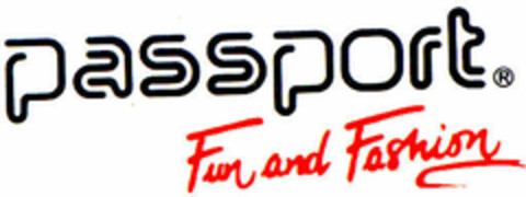 passport Fun and Fashion Logo (DPMA, 27.08.1988)