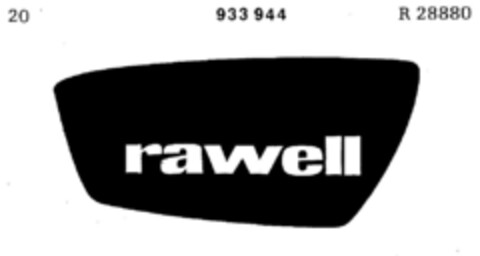 rawell Logo (DPMA, 14.06.1972)
