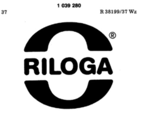 RILOGA Logo (DPMA, 02.10.1980)