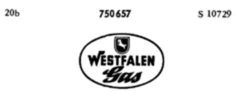 WESTFALEN Gas Logo (DPMA, 11.09.1959)