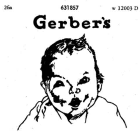 Gerber's Logo (DPMA, 27.12.1948)