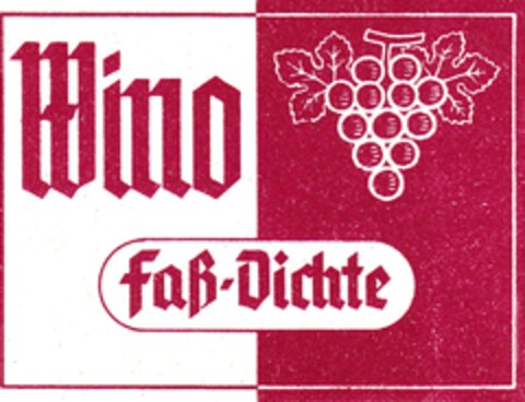 Wino Fass-Dichte Logo (DPMA, 20.07.1949)