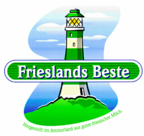 Frieslands Beste Hergestellt im Ammerland aus guter friesischer Milch Logo (DPMA, 04.02.2000)