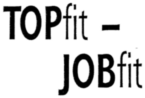 TOPfit - JOBfit Logo (DPMA, 29.02.2000)