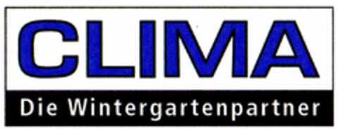 CLIMA Die Wintergartenpartner Logo (DPMA, 23.08.2001)