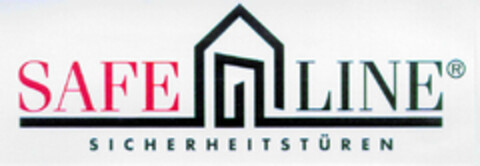 SAFE LINE SICHERHEITSTÜREN Logo (DPMA, 14.12.2001)