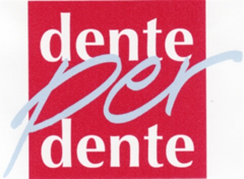 dente per dente Logo (DPMA, 06/02/2008)