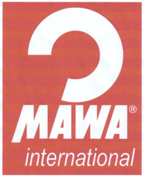 MAWA international Logo (DPMA, 15.07.2008)