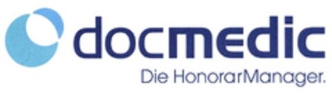 docmedic Die HonorarManager. Logo (DPMA, 17.07.2009)