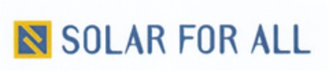 SOLAR FOR ALL Logo (DPMA, 09.12.2009)