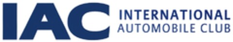 IAC INTERNATIONAL AUTOMOBILE CLUB Logo (DPMA, 11/29/2011)