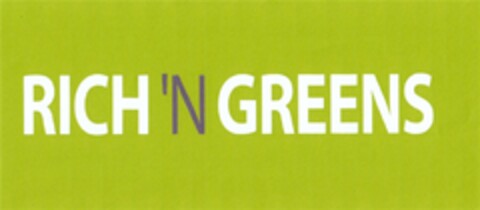 RICH'N GREENS Logo (DPMA, 04/02/2012)