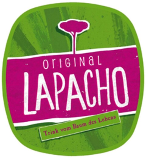 ORIGINAL LAPACHO Trink vom Baum des Lebens Logo (DPMA, 18.06.2014)