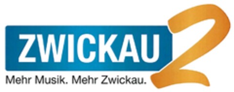 ZWICKAU 2 Mehr Musik. Mehr Zwickau. Logo (DPMA, 06/21/2017)