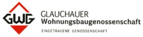 GWG GLAUCHAUER Wohnungsbaugenossenschaft EINGETRAGENE GENOSSENSCHAFT Logo (DPMA, 04.12.2017)