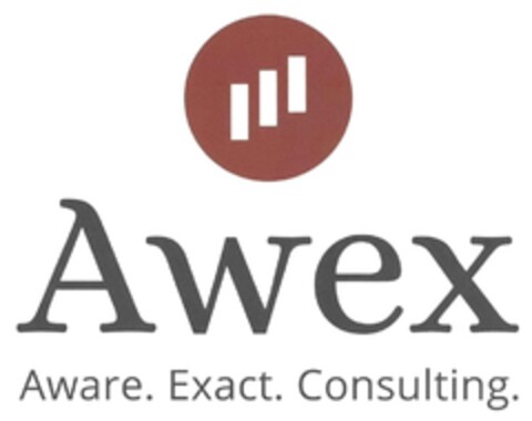 Awex Aware. Exact. Consulting. Logo (DPMA, 12.07.2018)