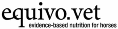 equivo.vet evidence-based nutrition for horses Logo (DPMA, 01.08.2019)