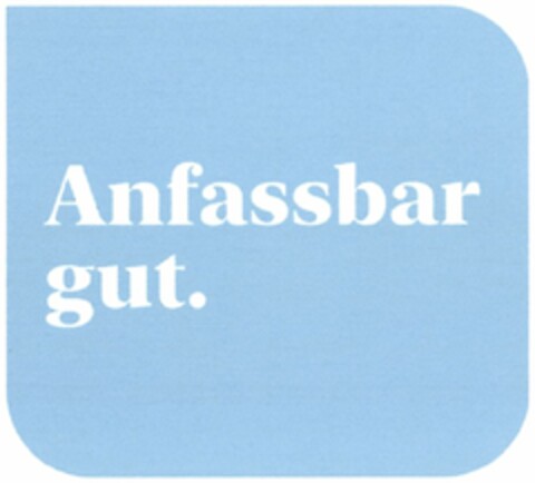 Anfassbar gut. Logo (DPMA, 04/17/2020)