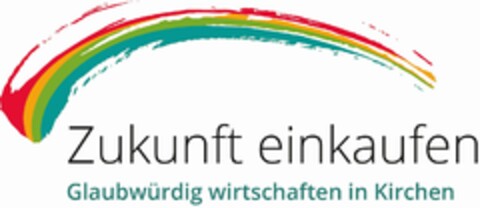 Zukunft einkaufen Glaubwürdig wirtschaften in Kirchen Logo (DPMA, 29.06.2022)