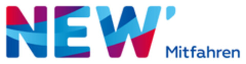 NEW' Mitfahren Logo (DPMA, 21.03.2023)