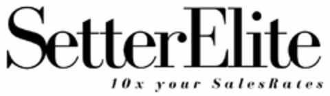 SetterElite 10x your SalesRates Logo (DPMA, 02.02.2024)