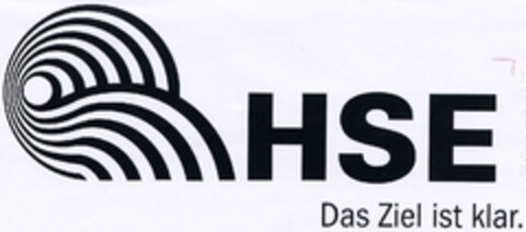 HSE Das Ziel ist klar. Logo (DPMA, 03/26/2002)