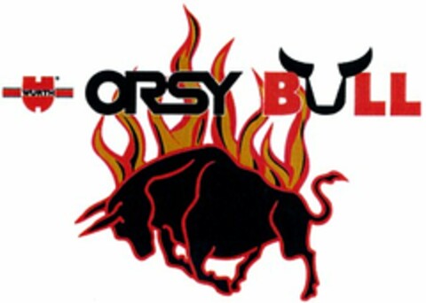 ORSY BULL Logo (DPMA, 25.06.2004)