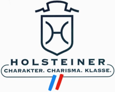 HOLSTEINER CHARAKTER. CHARISMA. KLASSE. Logo (DPMA, 13.10.2004)