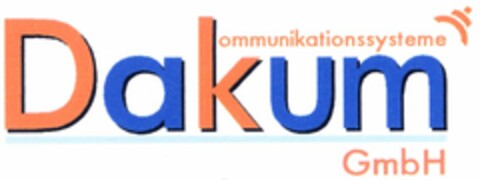 Dakum Kommunikationssysteme GmbH Logo (DPMA, 31.12.2004)