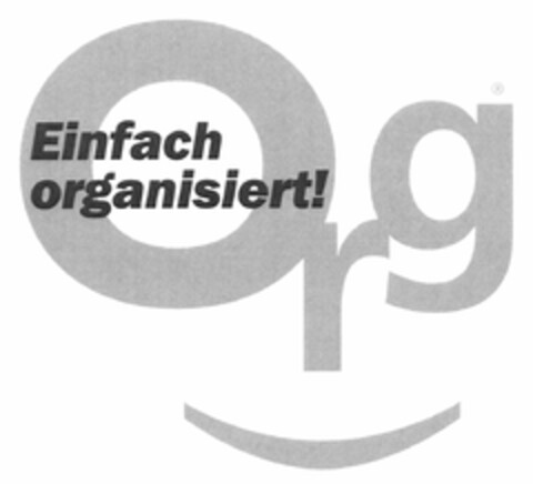 Einfach organisiert! Logo (DPMA, 23.12.2005)