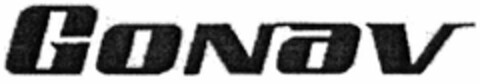 Gonav Logo (DPMA, 02.01.2006)