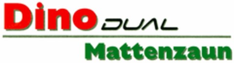 DinoDUAL Mattenzaun Logo (DPMA, 29.03.2006)