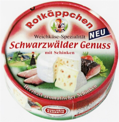 Rotkäppchen Schwarzwälder Genuss Logo (DPMA, 07/12/2007)